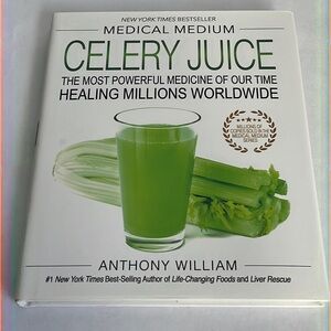 New Medical Medium‎ Celery Juice Anthony Williams Dust Jacket Book
